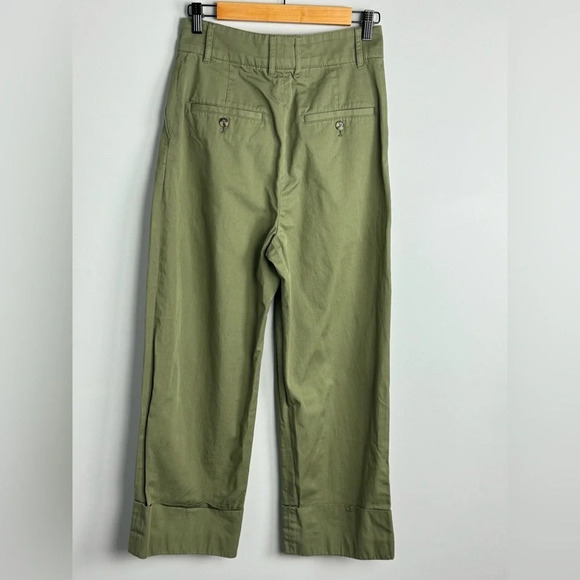 Club Monaco Cuffed Chino Pants Size 4 - Picture 5 of 8